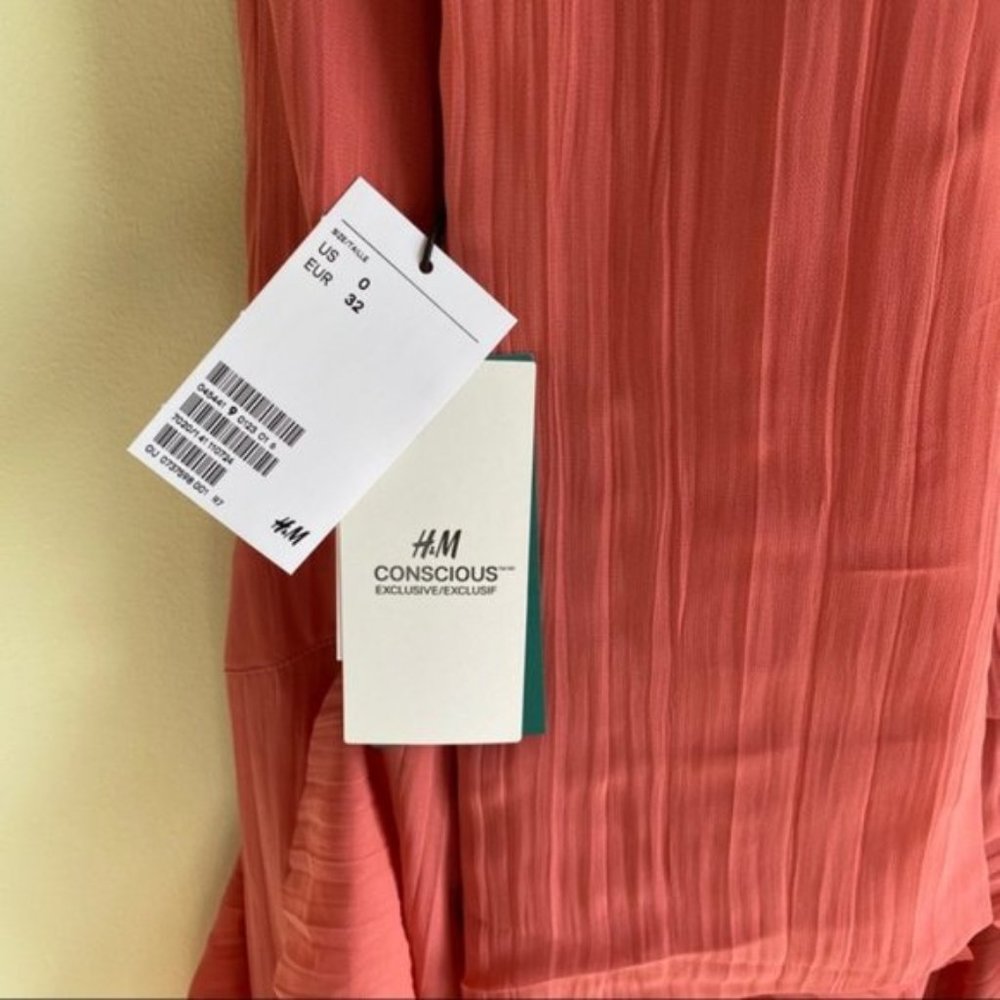 H&M CONSCIOUS Gorgeous Long Chiffon Dress - Picture 6 of 8